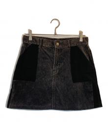 JPG（ジャンポールゴルチエ）の古着「コーデュロイミニスカート」｜ブラック