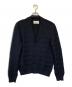 Maison Margiela（メゾンマルジェラ）の古着「Vネックカーディガン」｜ネイビー