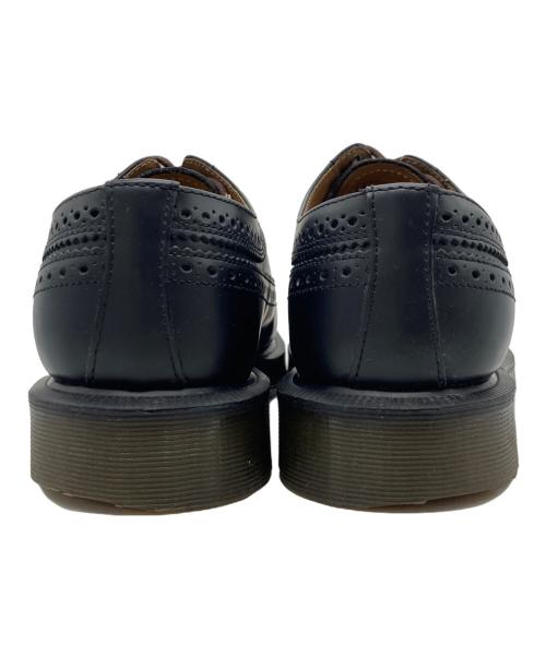 Dr.Martens（ドクターマーチン）Dr.Martens (ドクターマーチン) イエローステッチ ブローグ シューズ ブラック サイズ:UK8の古着・服飾アイテム