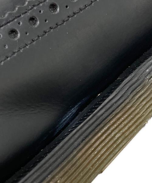 Dr.Martens（ドクターマーチン）Dr.Martens (ドクターマーチン) イエローステッチ ブローグ シューズ ブラック サイズ:UK8の古着・服飾アイテム