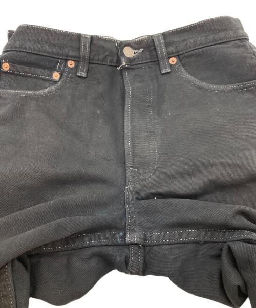 LEVI'S（リーバイス）LEVI'S (リーバイス) 後染め501デニムパンツ ブラック サイズ:SIZE W29/L34の古着・服飾アイテム