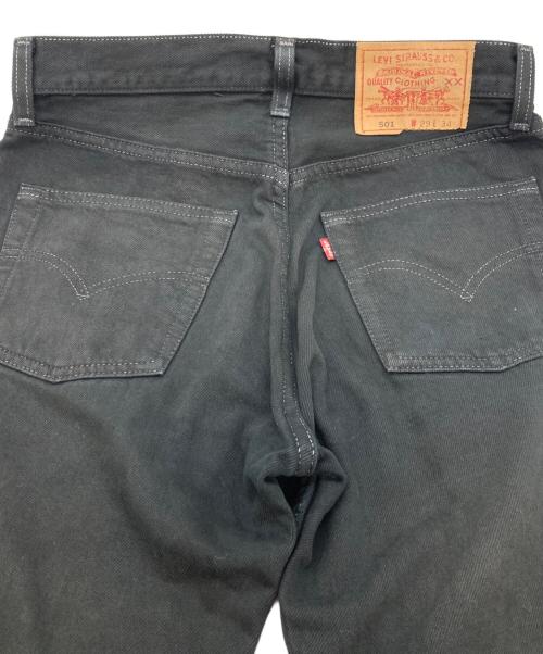 LEVI'S（リーバイス）LEVI'S (リーバイス) 後染め501デニムパンツ ブラック サイズ:SIZE W29/L34の古着・服飾アイテム