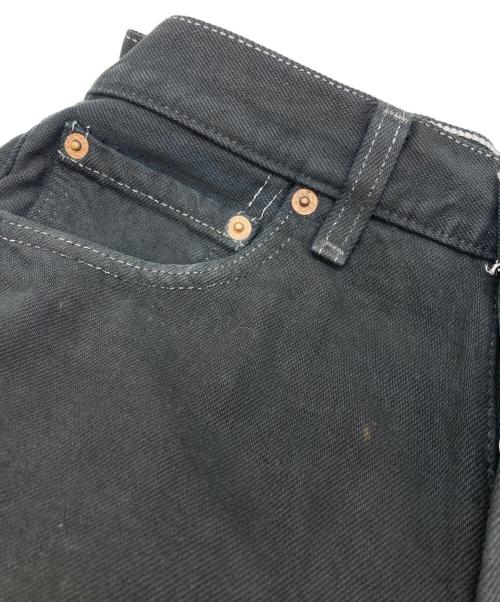LEVI'S（リーバイス）LEVI'S (リーバイス) 後染め501デニムパンツ ブラック サイズ:SIZE W29/L34の古着・服飾アイテム