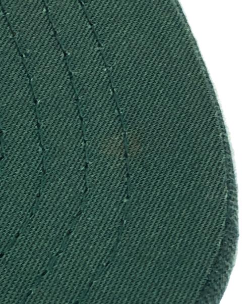 stussy（ステューシー）stussy (ステューシー) ロゴ刺繍6パネルキャップ グリーン サイズ:L-XLの古着・服飾アイテム