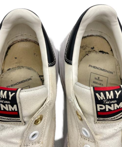 Maison MIHARA YASUHIRO（メゾン ミハラ ヤスヒロ）Maison MIHARA YASUHIRO (メゾン ミハラ ヤスヒロ) PHENOMENON (フェノメノン) スニーカー ホワイト サイズ:43の古着・服飾アイテム