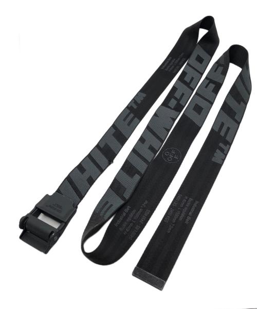 OFFWHITE（オフホワイト）OFFWHITE (オフホワイト) INDUSTRIAL BELT ブラックの古着・服飾アイテム