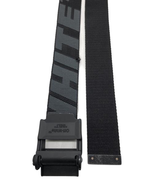 OFFWHITE（オフホワイト）OFFWHITE (オフホワイト) INDUSTRIAL BELT ブラックの古着・服飾アイテム