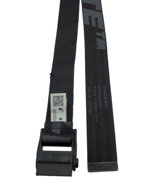 OFFWHITE（オフホワイト）OFFWHITE (オフホワイト) INDUSTRIAL BELT ブラックの古着・服飾アイテム