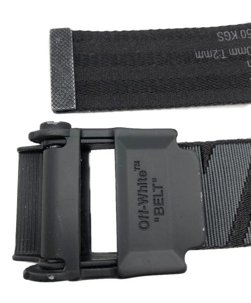 OFFWHITE（オフホワイト）OFFWHITE (オフホワイト) INDUSTRIAL BELT ブラックの古着・服飾アイテム