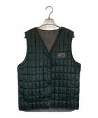 Patagoniaパタゴニア）の古着「リバーシブルダウンベスト」｜グリーン