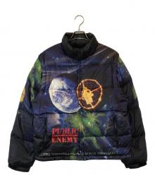 SUPREME×UNDERCOVER（シュプリーム×アンダーカバー）の古着「Public Enemy Puffy Jacket」｜ネイビー