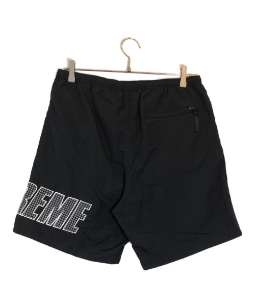 SUPREME（シュプリーム）SUPREME (シュプリーム) LOGO APPLIQUE WATER SHORT ブラック サイズ:SIZE Mの古着・服飾アイテム