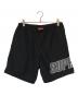 SUPREME（シュプリーム）の古着「LOGO APPLIQUE WATER SHORT」｜ブラック