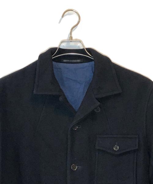Yohji Yamamoto pour homme（ヨウジヤマモト プールオム）Yohji Yamamoto pour homme (ヨウジヤマモト プールオム) カシミヤウールコート ブラック サイズ:3の古着・服飾アイテム