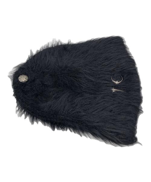 THUG CLUB（サグ クラブ）THUG CLUB (サグ クラブ) CHIMERA BEANIE ブラック サイズ:OSの古着・服飾アイテム