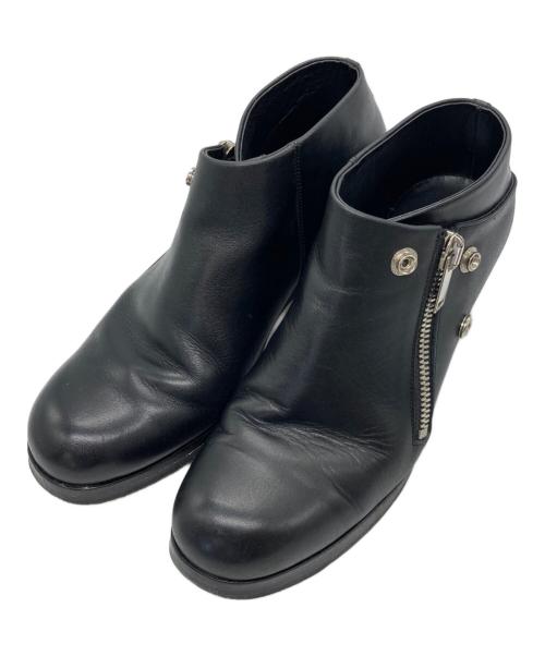 foot the coacher（フットザコーチャー）foot the coacher (フットザコーチャー) RIDERS BOOTS ブラック サイズ:8 1/2の古着・服飾アイテム