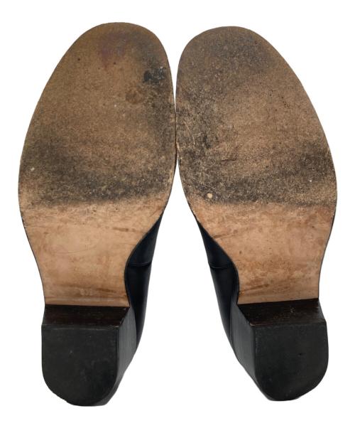 foot the coacher（フットザコーチャー）foot the coacher (フットザコーチャー) RIDERS BOOTS ブラック サイズ:8 1/2の古着・服飾アイテム