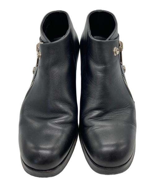 foot the coacher（フットザコーチャー）foot the coacher (フットザコーチャー) RIDERS BOOTS ブラック サイズ:8 1/2の古着・服飾アイテム
