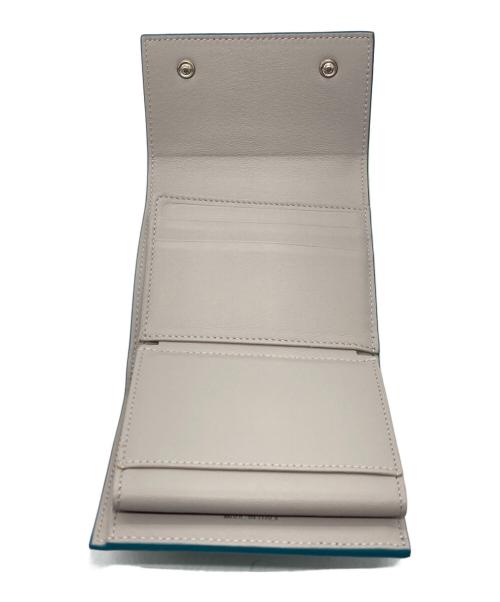 CELINE（セリーヌ）CELINE (セリーヌ) フラップ スモール フォールデッド グリーン サイズ:下記参照の古着・服飾アイテム