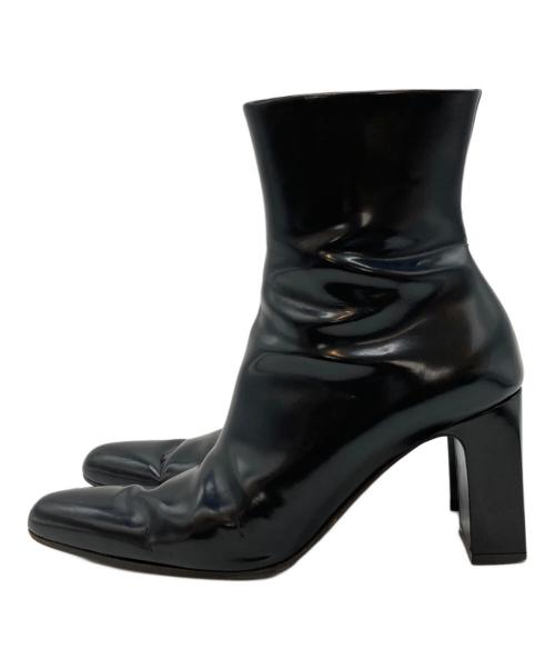 BALENCIAGA（バレンシアガ）BALENCIAGA (バレンシアガ) パテントレザーブーツ ブラック サイズ:36の古着・服飾アイテム