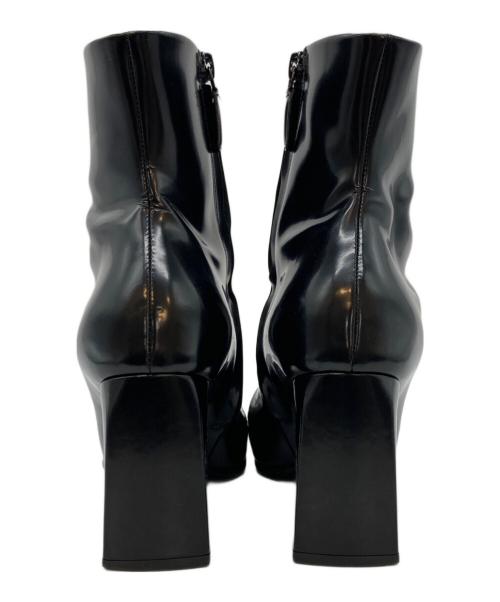 BALENCIAGA（バレンシアガ）BALENCIAGA (バレンシアガ) パテントレザーブーツ ブラック サイズ:36の古着・服飾アイテム