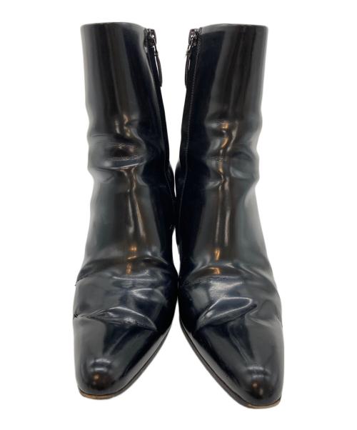 BALENCIAGA（バレンシアガ）BALENCIAGA (バレンシアガ) パテントレザーブーツ ブラック サイズ:36の古着・服飾アイテム