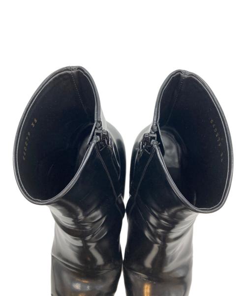 BALENCIAGA（バレンシアガ）BALENCIAGA (バレンシアガ) パテントレザーブーツ ブラック サイズ:36の古着・服飾アイテム