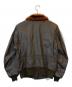 U'S NAVY (ユーエスネイビー) G-1 レザーフライトジャケット ブラウン サイズ:４２：23000円