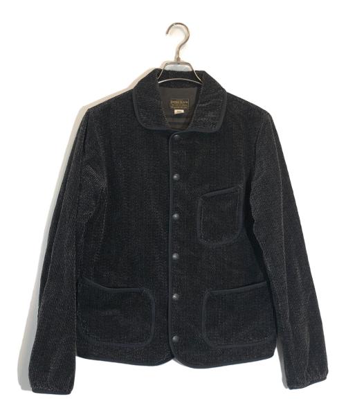 RRL（ダブルアールエル）RRL (ダブルアールエル) ツイードプリント コーデュロイ ジャケット ブラウン サイズ:SIZE Sの古着・服飾アイテム