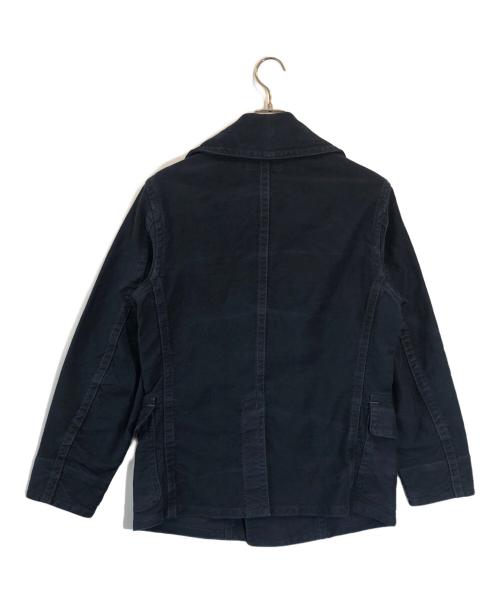 RRL（ダブルアールエル）RRL (ダブルアールエル) インディゴ コットン モールスキン Pコート ネイビー サイズ:SIZE Sの古着・服飾アイテム