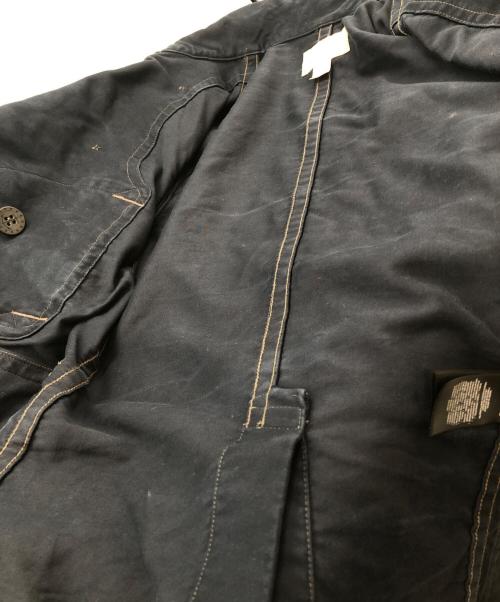 RRL（ダブルアールエル）RRL (ダブルアールエル) インディゴ コットン モールスキン Pコート ネイビー サイズ:SIZE Sの古着・服飾アイテム