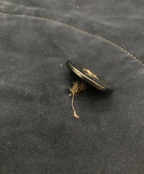 RRL（ダブルアールエル）RRL (ダブルアールエル) インディゴ コットン モールスキン Pコート ネイビー サイズ:SIZE Sの古着・服飾アイテム