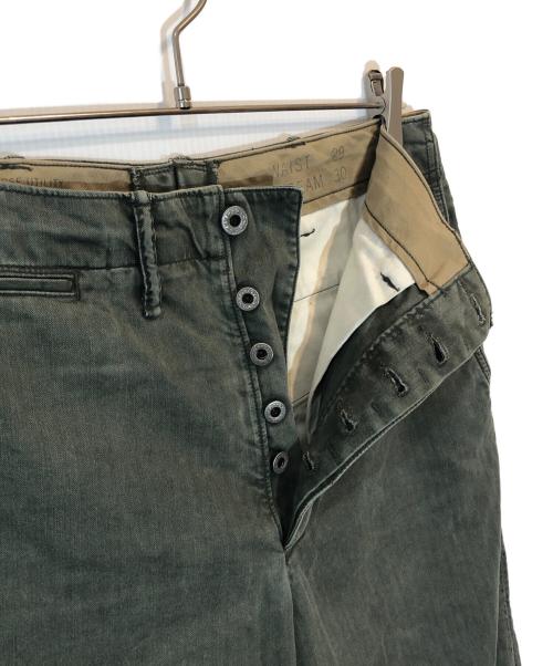 RRL（ダブルアールエル）RRL (ダブルアールエル) Field Chino Flat Pants オリーブ サイズ:29×30の古着・服飾アイテム