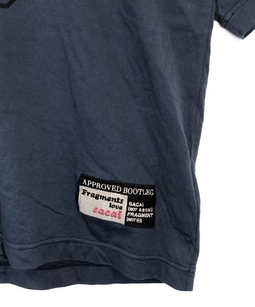 sacai（サカイ）sacai (サカイ) FRAGMENT DESIGN (フラグメントデザイン) ゲームTシャツ ネイビー サイズ:SIZE 1の古着・服飾アイテム