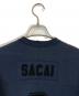 中古・古着 sacai (サカイ) FRAGMENT DESIGN (フラグメントデザイン) ゲームTシャツ ネイビー サイズ:SIZE 1：7000円