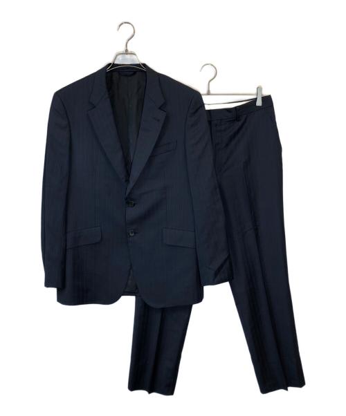 Paul Smith COLLECTION（ポールスミス コレクション）Paul Smith COLLECTION (ポールスミス コレクション) 裏地総柄セットアップスーツ ネイビー サイズ:SIZE LXの古着・服飾アイテム