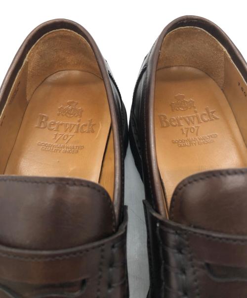 berwick（バーウィック）berwick (バーウィック) ローファー ブラウン サイズ:SIZE 25.5cmの古着・服飾アイテム