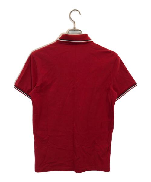 MONCLER（モンクレール）MONCLER (モンクレール) MAGLIA POLO レッド サイズ:SIZE Mの古着・服飾アイテム