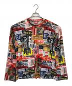 DIESELディーゼル）の古着「マルチロゴカットソー」｜レッド