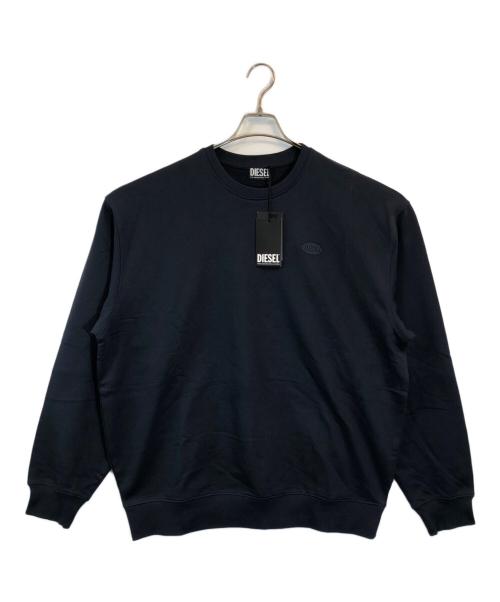 DIESEL（ディーゼル）DIESEL (ディーゼル) NEW GINN SWEAT SHIRT ネイビー サイズ:SIZE XL 未使用品の古着・服飾アイテム