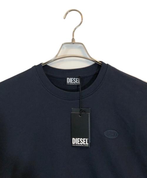 DIESEL（ディーゼル）DIESEL (ディーゼル) NEW GINN SWEAT SHIRT ネイビー サイズ:SIZE XL 未使用品の古着・服飾アイテム
