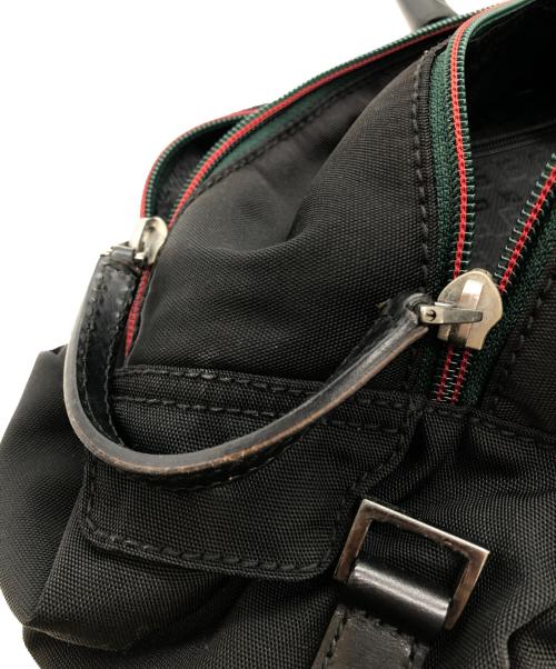 GUCCI（グッチ）GUCCI (グッチ) ミニボストンバッグ ブラックの古着・服飾アイテム