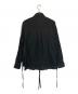 SOSHIOTSUKI (ソウシ オオツキ) HE KIMONO BREASTED SHIRT ブラック サイズ:SIZE 46：6000円