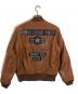 AVIREX (アヴィレックス) 40th ANNIV LEATHER MA-1 ブラウン サイズ:SIZE M：22000円