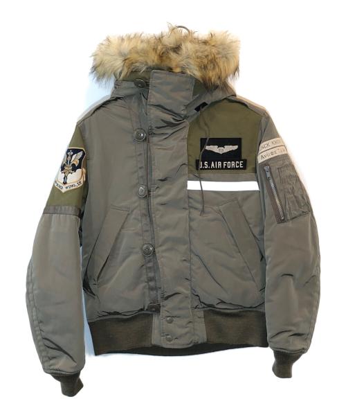 AVIREX（アヴィレックス）AVIREX (アヴィレックス) N-2Bジャケット オリーブ サイズ:Mの古着・服飾アイテム