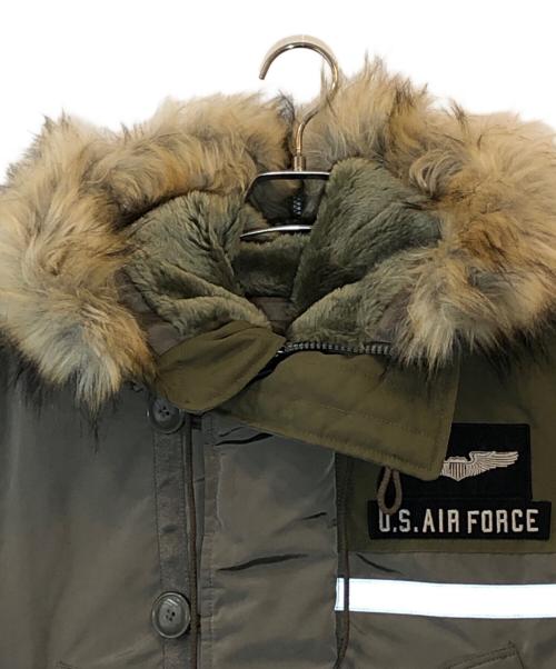 AVIREX（アヴィレックス）AVIREX (アヴィレックス) N-2Bジャケット オリーブ サイズ:Mの古着・服飾アイテム