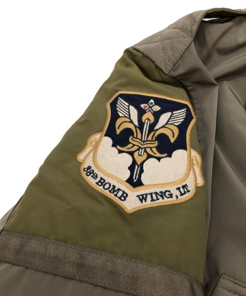 AVIREX（アヴィレックス）AVIREX (アヴィレックス) N-2Bジャケット オリーブ サイズ:Mの古着・服飾アイテム
