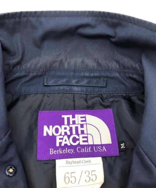 THE NORTHFACE PURPLELABEL（ザ・ノースフェイス パープルレーベル）THE NORTHFACE PURPLELABEL (ザ・ノースフェイス パープルレーベル) 65/35ベイヘッドクロス ステンカラーコート ネイビー サイズ:65/35（M）の古着・服飾アイテム