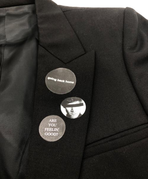 UNDERCOVER（アンダーカバー）UNDERCOVER (アンダーカバー) ウールビークトラベル2Bテーラードジャケット ブラック サイズ:SIZE 1の古着・服飾アイテム