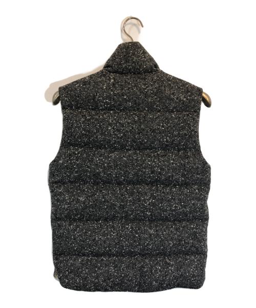 MONCLER（モンクレール）MONCLER (モンクレール) COMME des GARCONS JUNYA WATANABE MAN (コム デ ギャルソン ジュンヤ ワタナベ マン) ツイードダウンベスト グレー サイズ:SIZE Sの古着・服飾アイテム